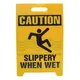Wet floor sign