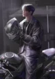 Mysterious Biker