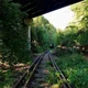 Rundown train tracks