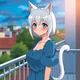 Megadere nekomimi