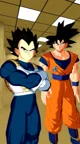 Goku and Vegeta