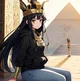 Egyptian anime girl