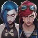 Jinx and Vi
