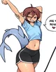 Shark femboy 