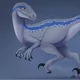 Blue Velociraptor 