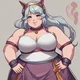 BBW cosplayer