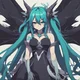 Dragon Miku but evil