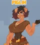 Piglin girl