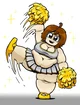 chubby Cheerleader