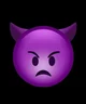 Demon angry emoji