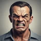 Angry man
