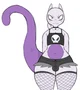 Goth femboy Mewtwo