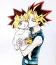 Yugi and Atem