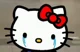Sad hello kitty