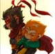 Macaque y sun Wukong