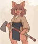 Furry Boar Girl 