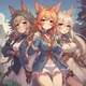 Cat Girl Familiars