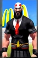Kratos at McDonalds