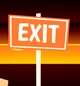Exit sign