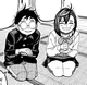 Momo and okarun 