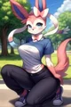 Anthro sylveon tf