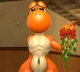 Femboy Orange Yoshi