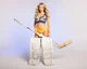Girl hockey player 