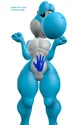 Femboy Blue Yoshi