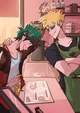 Bakugo Coffee AU