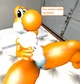 Femboy Orange Yoshi
