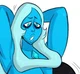 Blue diamond