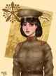 Manchuko Soldier gal