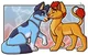 bluey and kion