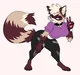 Furry Raccoon girl 