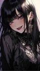 Flirty Goth Girl