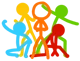 the stick figures