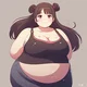 Ur obese girlfriend