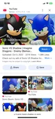 Sonic X shadow 