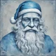 Blue Santa