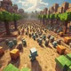 Minecraft mob war