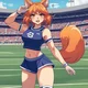 Furry Cheerleader