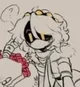 You Gave V flowers