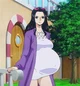 Pregnant Nico Robin