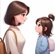 Mom and sister