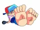 Boy friend with feet