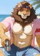 Beach Boy Lion