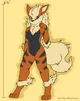 Anthro arcanine tf