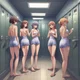 Girl locker room 