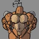 Buff furry cockroach