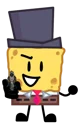 Tophat sponge